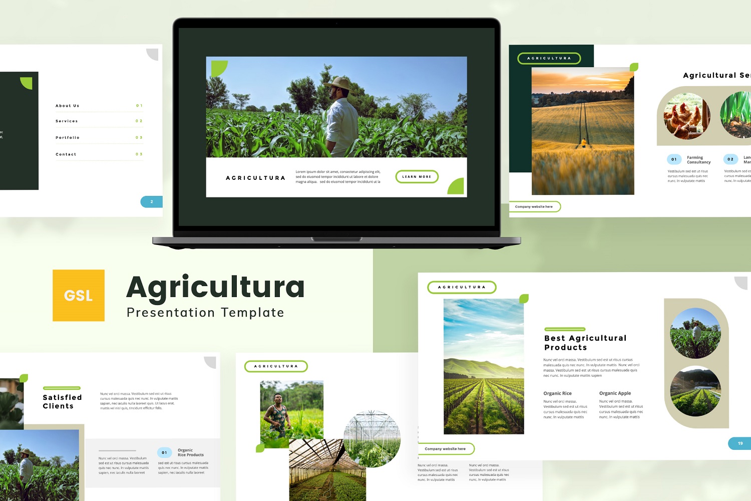 Agricultura — Agriculture Google Slides Template