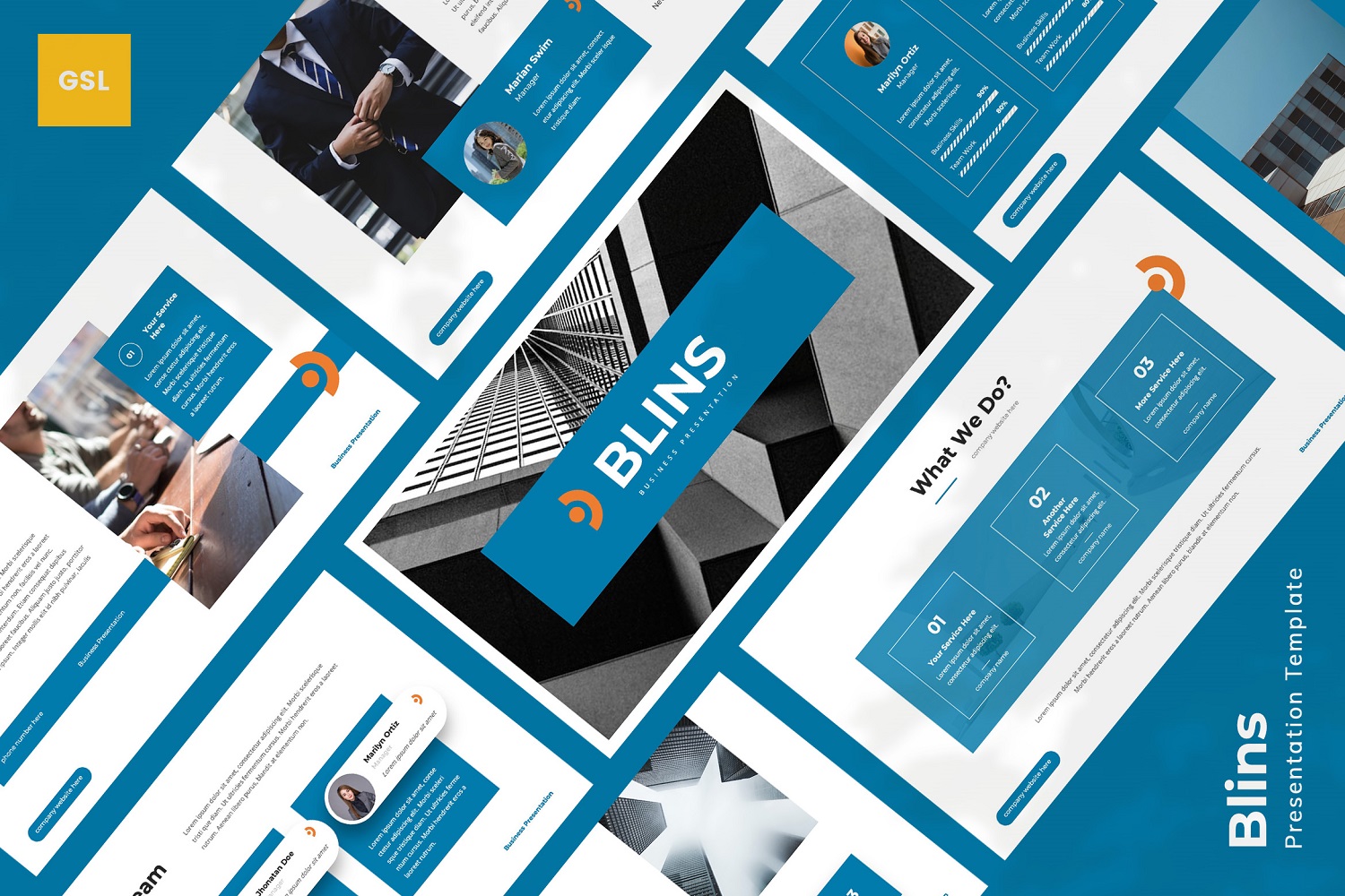 Blins — Business Google Slides Template