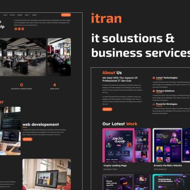 Bootstrap Business Responsive Website Templates 351246