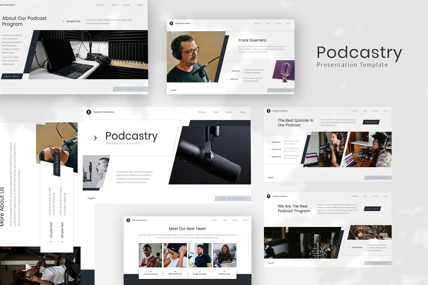 Podcastry — Podcast Keynote Template