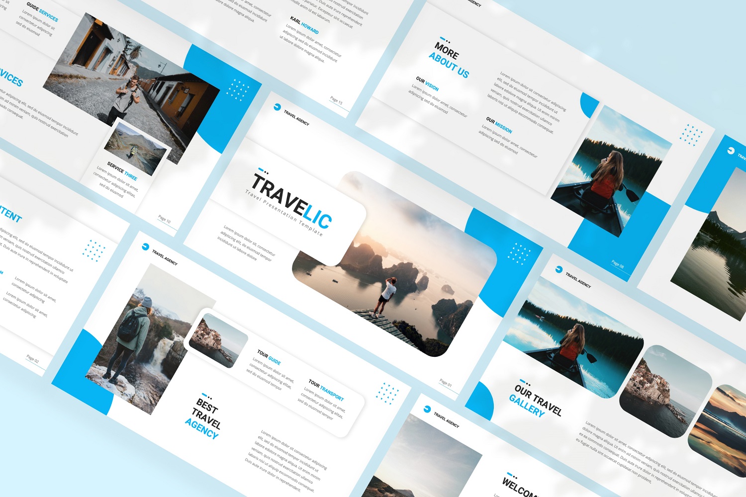 Travelic — Travel Keynote Template