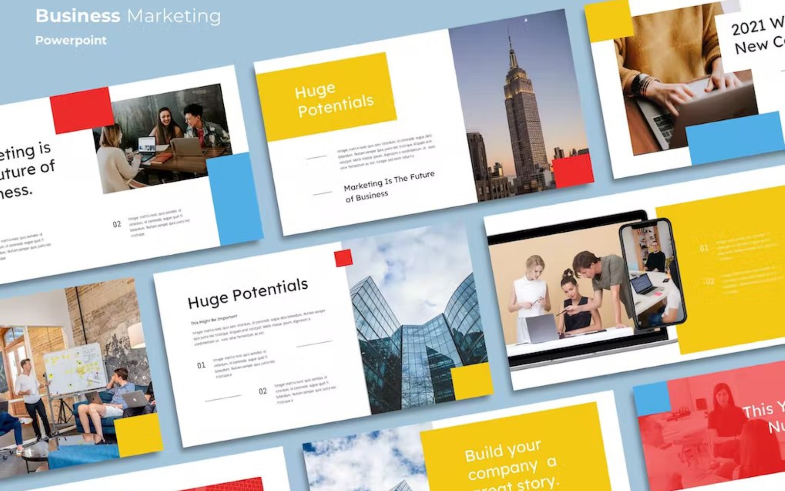 MOSCA - Business Marketing Powerpoint