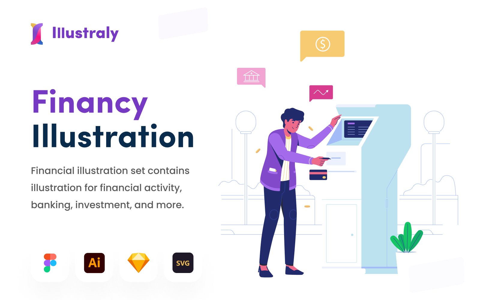 Financy - Financial Illustration Set