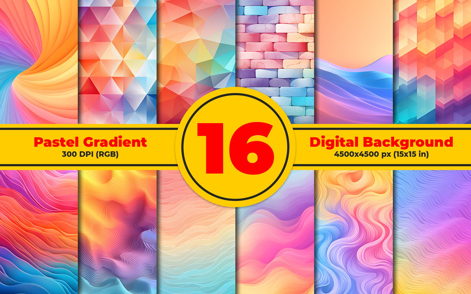 Pastel Gradient Backgrounds