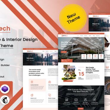 Architecture Exterior WordPress Themes 351557