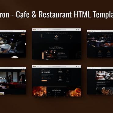 Bar Cafe Website Templates 351560