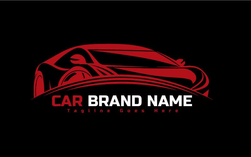 Mercedes Car Logo Design Template