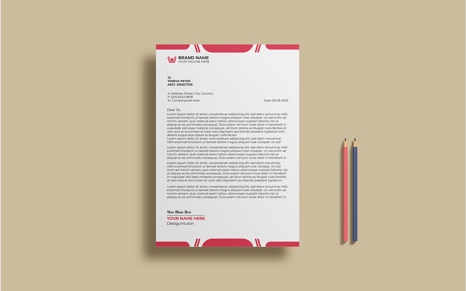 Creative Business Letterhead_180