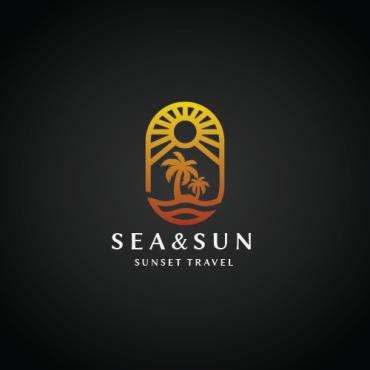 Minimalist Ocean Logo Templates 351622