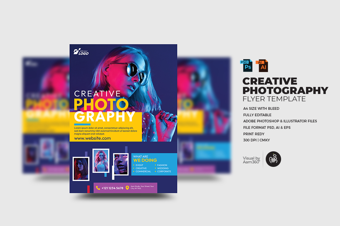 Creative Photography Flyer Template