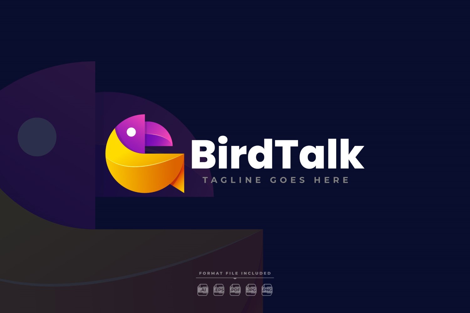 Birdtalk Logo Template Design