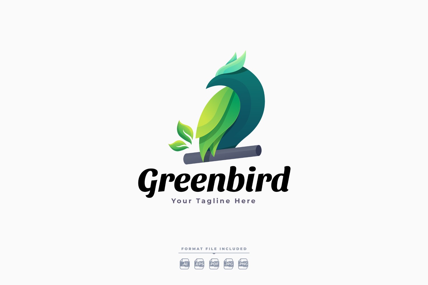 Greenbird Logo Template Design