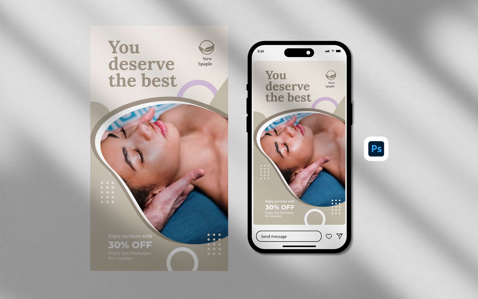 SPA - Spa Treatment Instagram Story Template