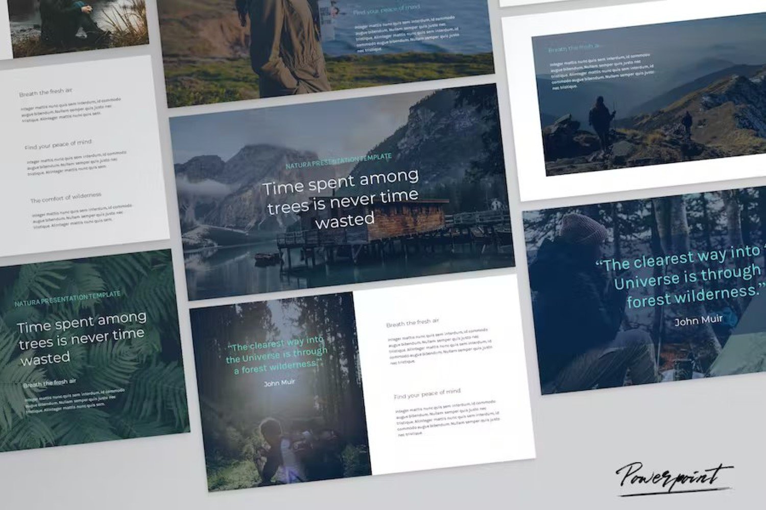 Natura - Portfolio Powerpoint Template