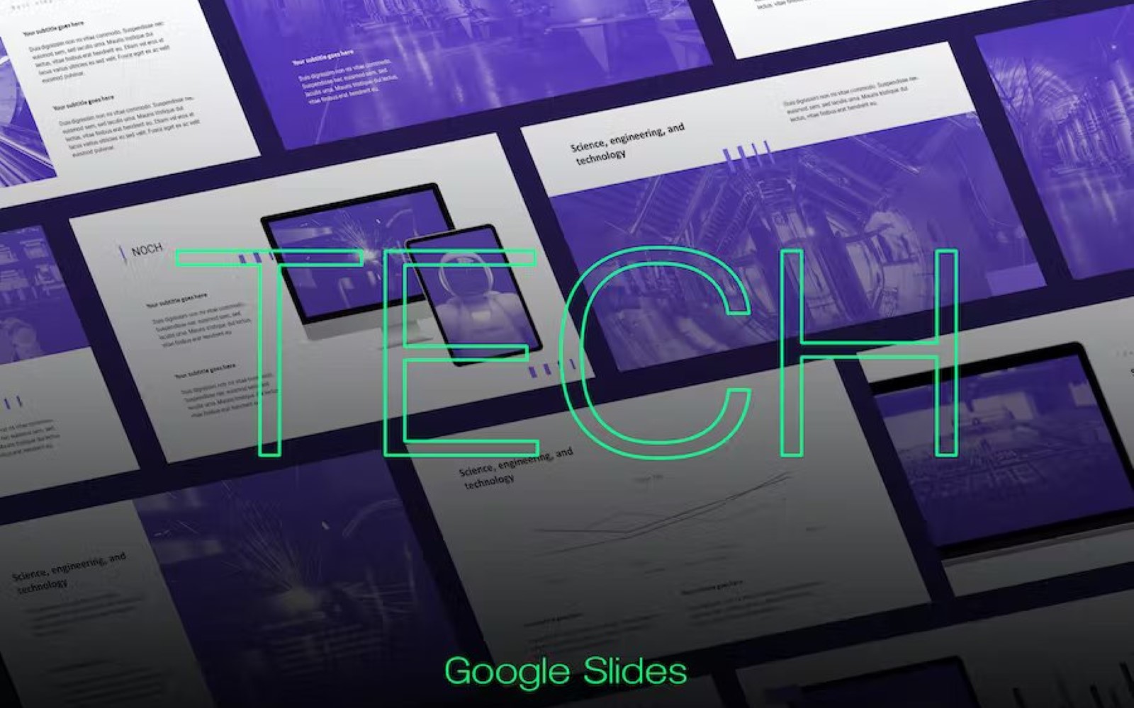 Noch - Tech Business Google Slides Template