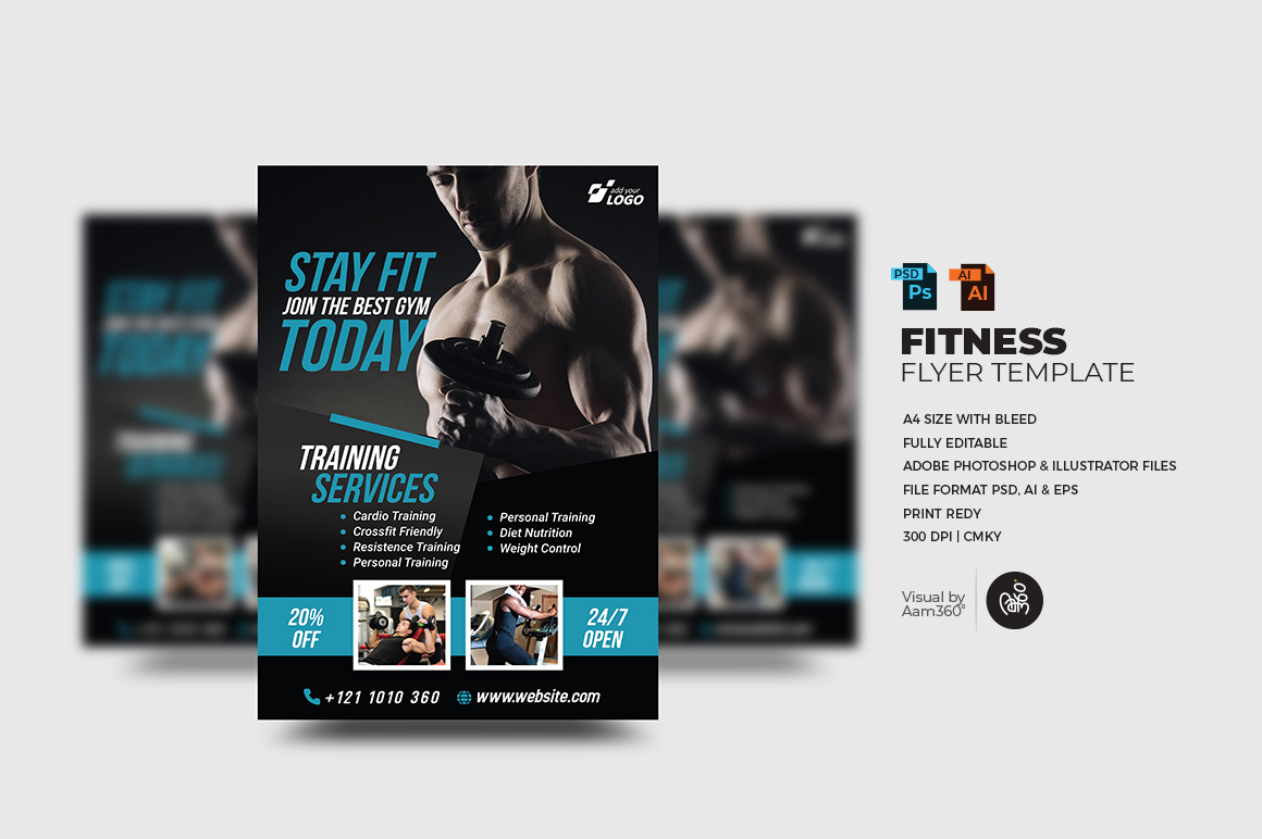 Fitness Flyer Template_V01