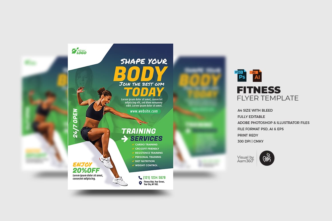 Fitness Flyer Template_V02