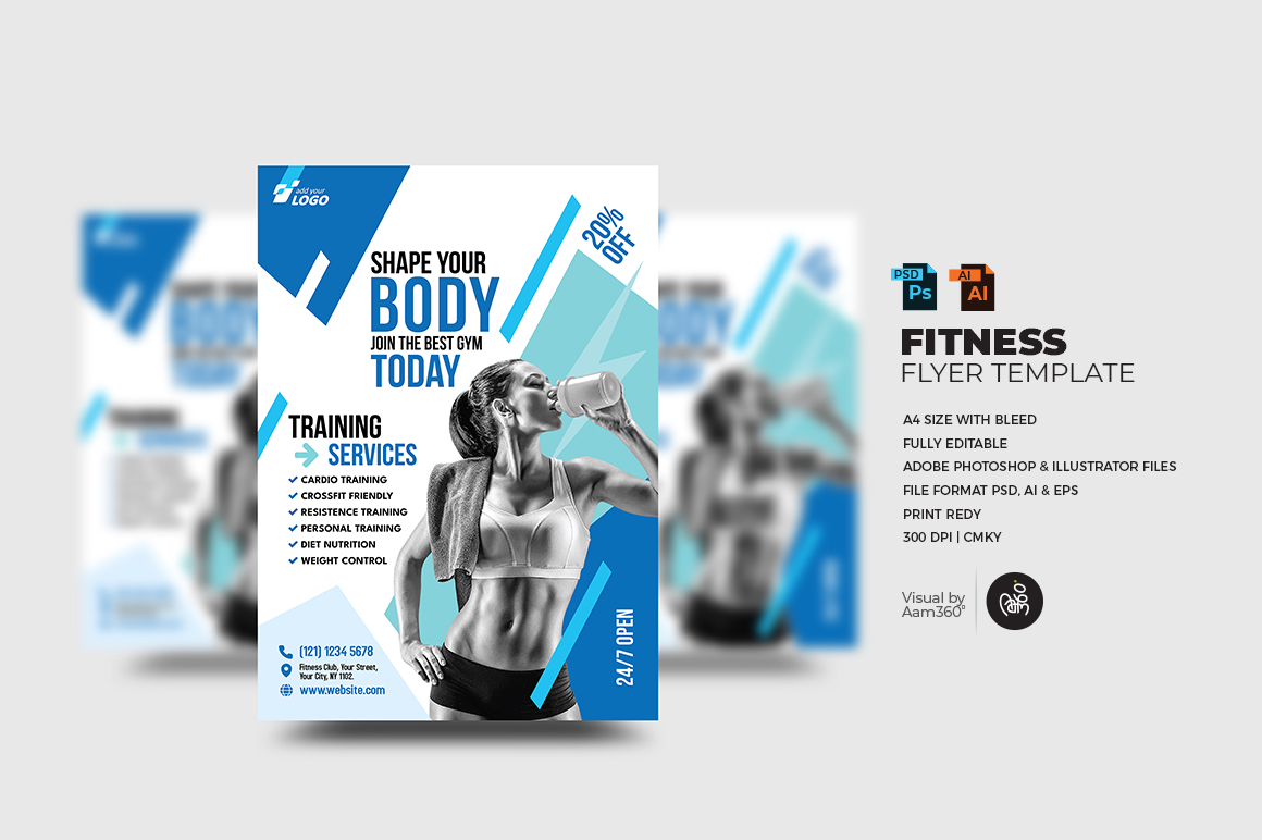 Fitness Flyer Template_V03