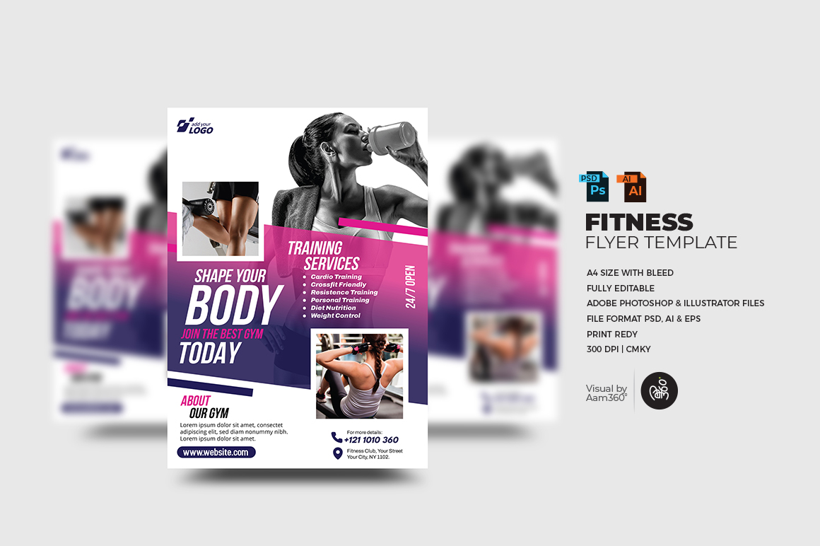 Fitness Flyer Template_V05