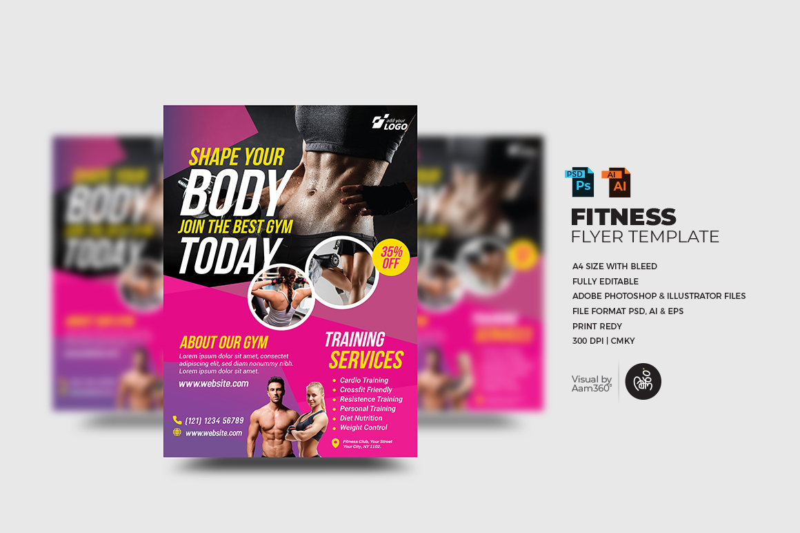 Fitness Flyer Template_V07