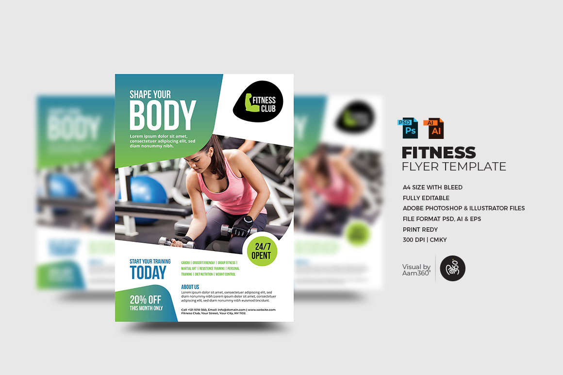 Fitness Flyer Template_V08