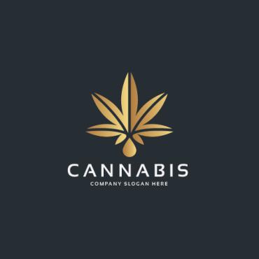 Cannabis Leaf Logo Templates 351964