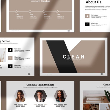 Business Clean PowerPoint Templates 352044