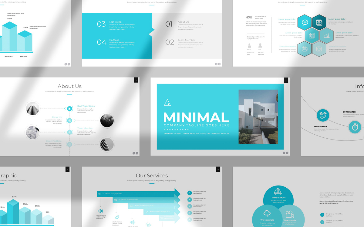 Template Minimal PowerPoint Presentation