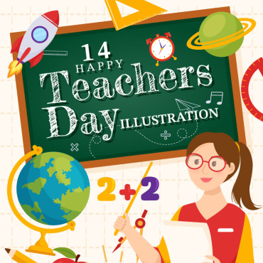 Teachers Day Illustrations Templates 352240