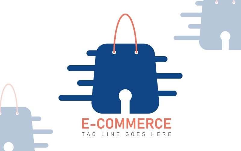 E Commerce Logo Template - Digital Shop