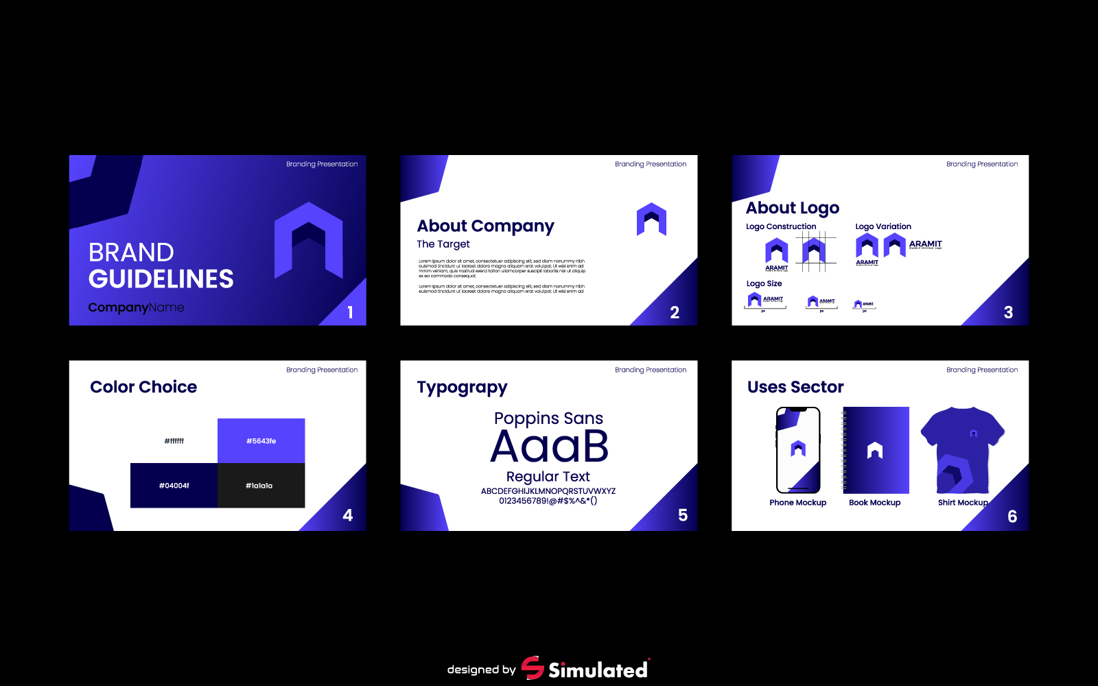 Vector Brand Guideline Templates Design Illustration