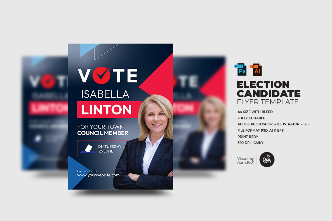 Election Candidate Flyer Template_V02