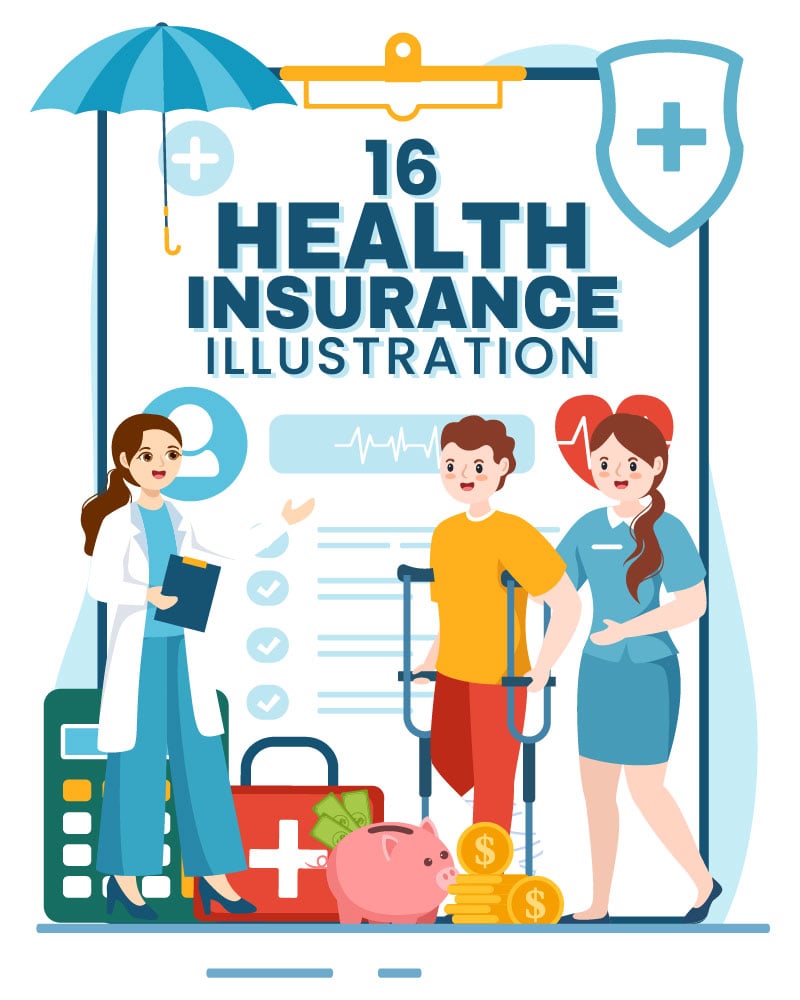 16 Health Insurance Illustration