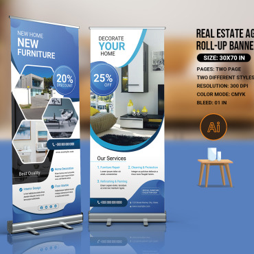 Banner Rollup Corporate Identity 352428