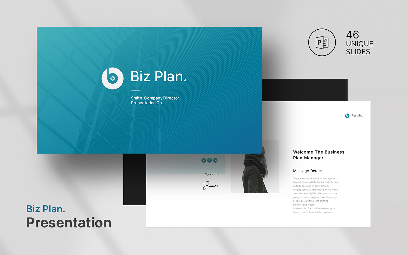 The Best Business Plan Presentation Template