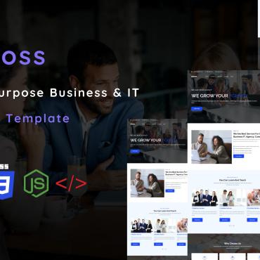 Business Company Responsive Website Templates 352748
