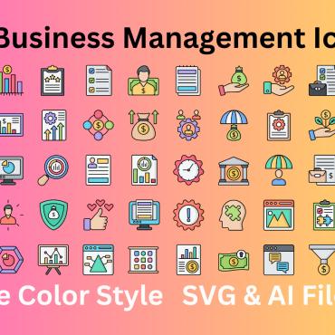 Management Career Icon Sets 352797