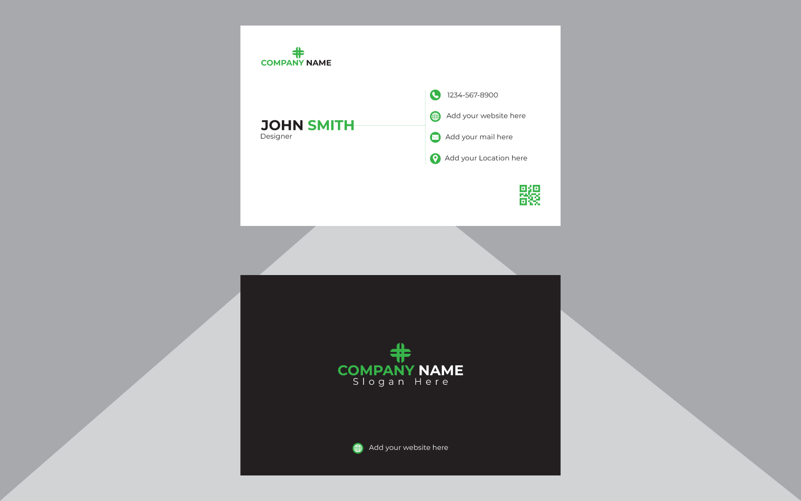 Minimul Business Card Design Template