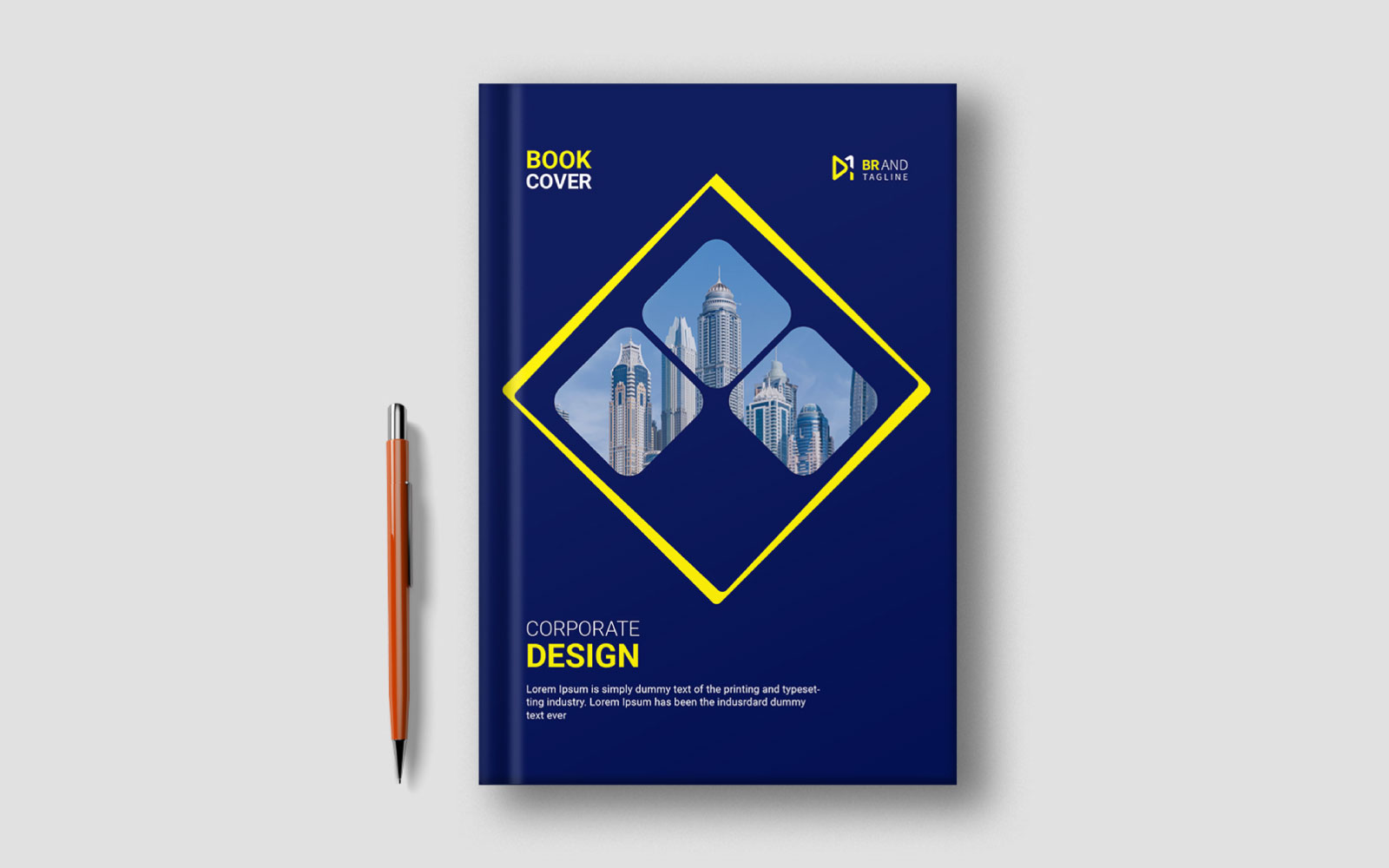 Creative  corporate book cover design