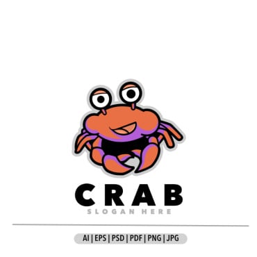 Character Crustacean Logo Templates 352883