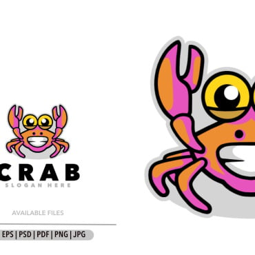 Shellfish Crab Logo Templates 352884