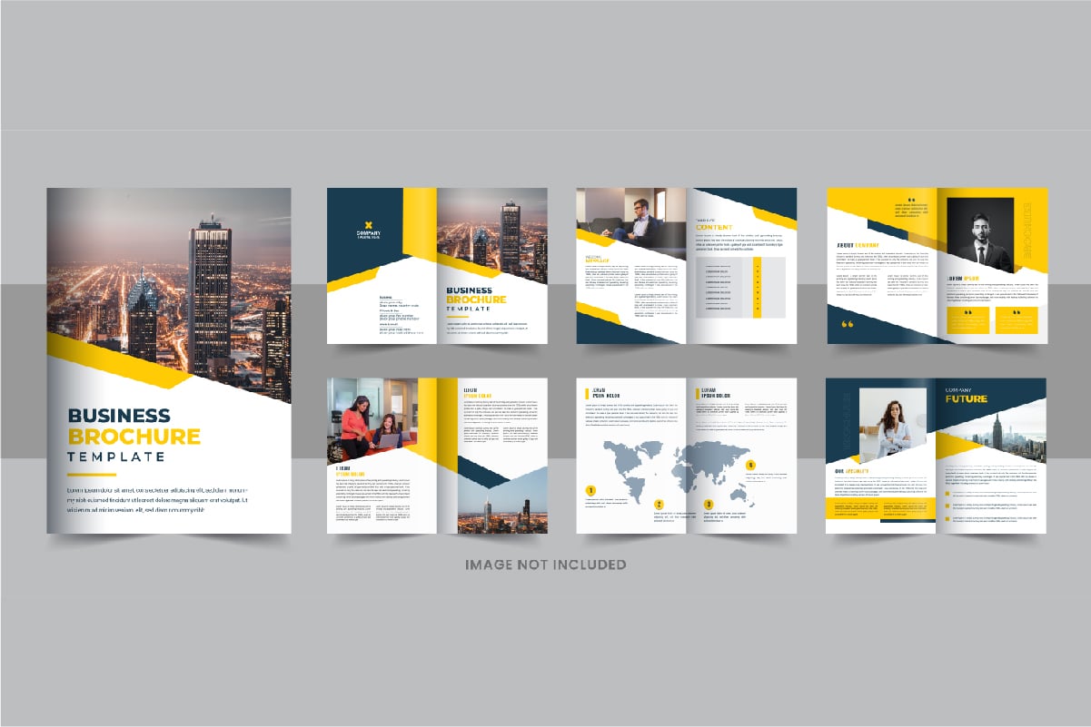 Company profile brochure design, creative Brochure design