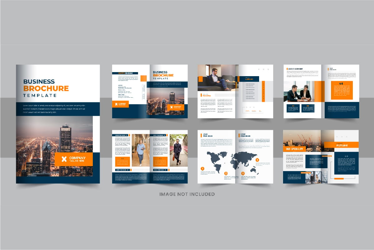 Creative company profile brochure design, creative Brochure design