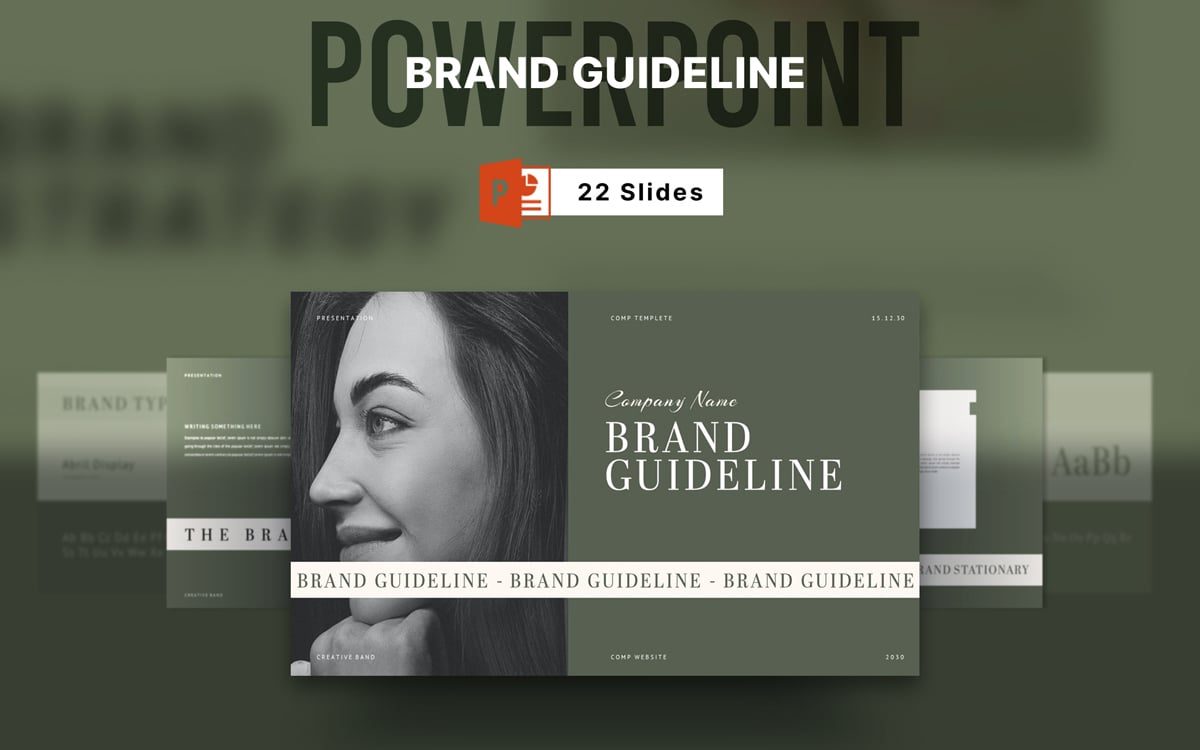 Brand Guideine Presentation Template