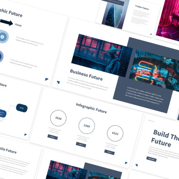 Clean Corporate Keynote Templates 353018