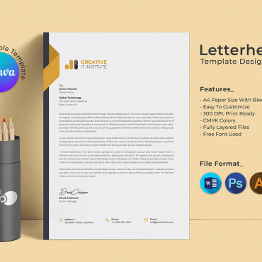 Letterhead Letterhead Corporate Identity 353042
