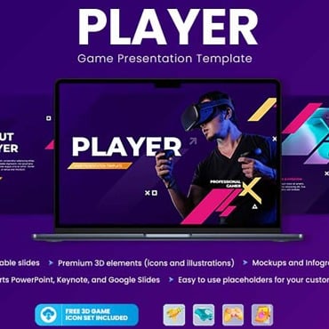 Game Individual PowerPoint Templates 353223