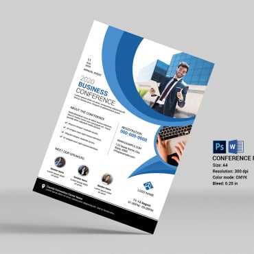Flyer Conference Corporate Identity 353231