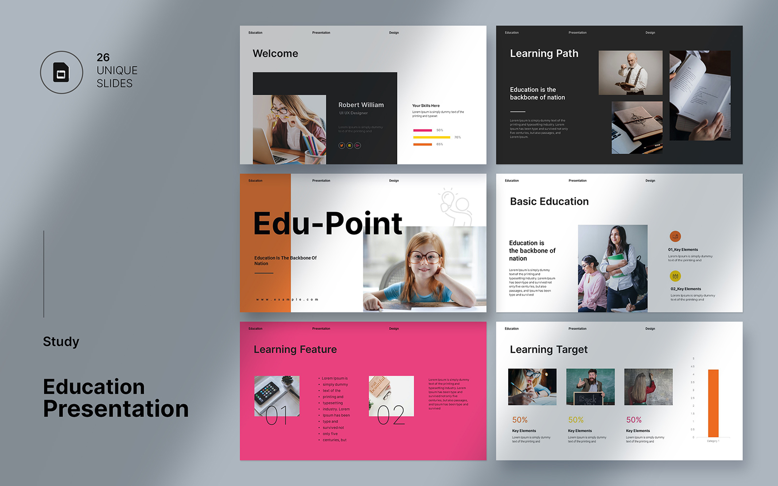 Education Googleslide Presentation Template