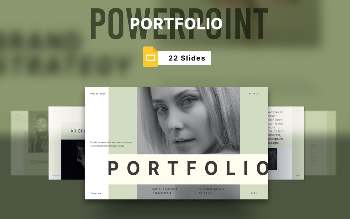 .Portfolio Presentation Template.